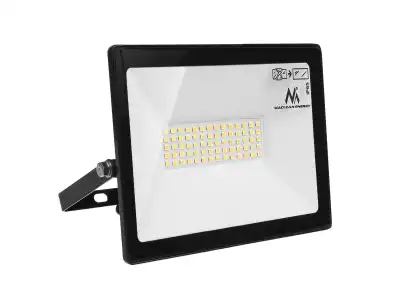 Naświetlacz LED Maclean, Slim 50W, Neutral White (4000K), IP65, PREMIUM, MCE550 NW