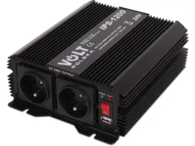 PRZETWORNICA VOLT POLSKA IPS-1200 24V 230V 800/1200W