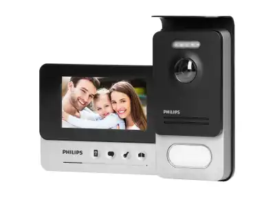 Zestaw wideo domofonowy Philips WelcomeEye Compact, 4,3" ekran