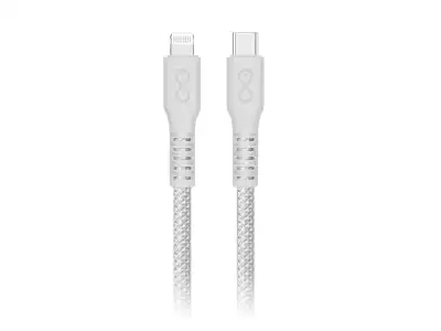 Kabel USB-C - Lightning eXc IMMORTAL, 2m, 30W, szybkie ładowanie, kolor mix