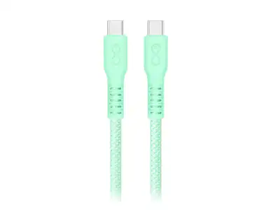 Kabel USB-C - USB-C eXc IMMORTAL, 2m, 30W, szybkie ładowanie, kolor mix