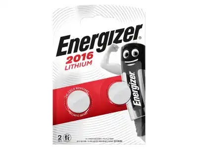 BATERIE ENERGIZER SPECJALISTYCZNE CR2016, 2 szt.