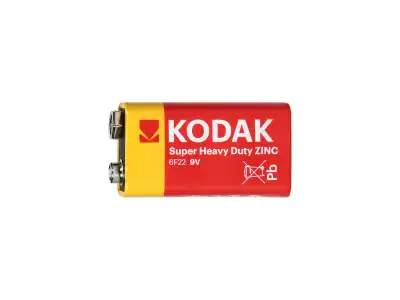 Baterie Kodax Zinc Super Heavy Duty 9V R9, 1 szt. folia
