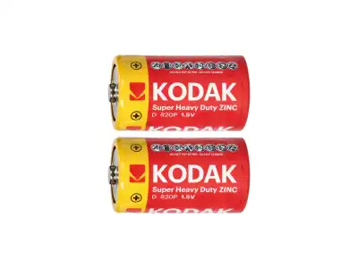 Baterie Kodak ZINC Super Heavy Duty D LR20, 2 szt.