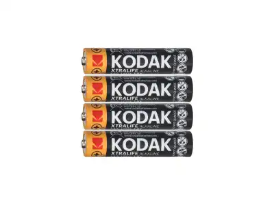 Baterie Kodak XTRALIFE Alkaline AAA LR03, 4 szt.