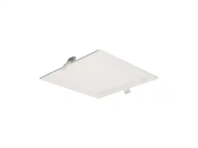 AKMAN LED 18W, oprawa downlight, podtynkowa, kwadratowa, 1600lm, 4000K, biała, wbudowany zasilacz LED