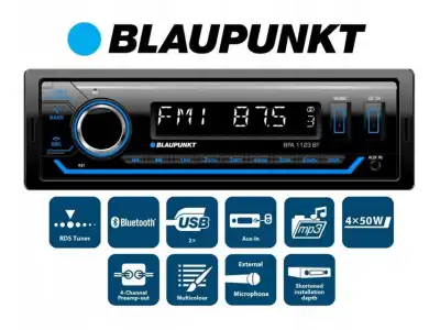 PR Radio samochodowe BLAUPUNKT BPA 1123BT USB/BT