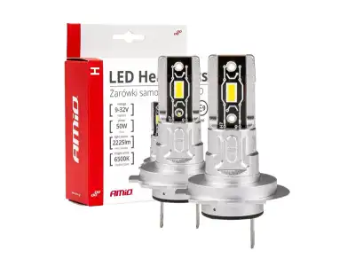 Żarówki LED Headlights H-series mini max 42W H7/H18  kpl 2szt