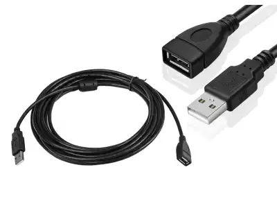 Przedłużacz USB typ A wt-gn. 5m z filtrem