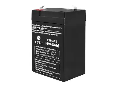 Akumulator bezobsługowy SLA 6V 4.5Ah