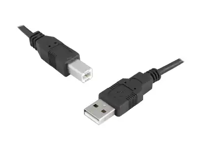 Kabel komputerowy wtyk USB A - USB B, 4m.