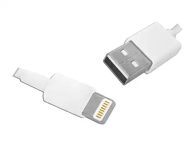 PS Kabel USB -Iphone 5P, 1m, biały.