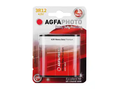 Bateria AGFA 3R12, płaska.