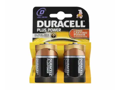 Bateria alkaliczna DURACELL LR20 blister.