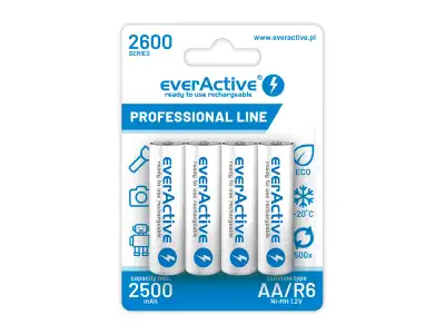 Akumul.EverActive AA R06/2600 mAh