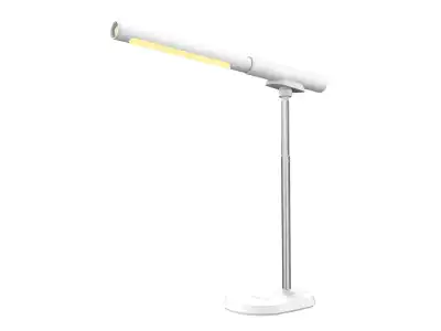 Lampka SVENSSON Light 2w1 biurkowa/latarka (odpinana) 8W, USB-C biała, model Amsterdam