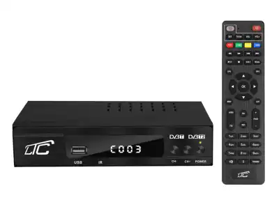 PS Tuner DVB-T-2  LTC TV naziemnej DVB506  z pilotem programowalnym H.265