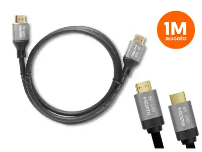 Kabel HDMI-HDMI 2.1v 8K 1m