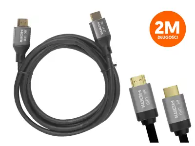 Kabel HDMI-HDMI 2.1v 8K 2m