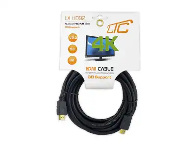 PS Kabel HDMI-HDMI 5m 4K v2.0 CU HQ