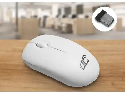 Mysz komputerowa LTC biurowa biała