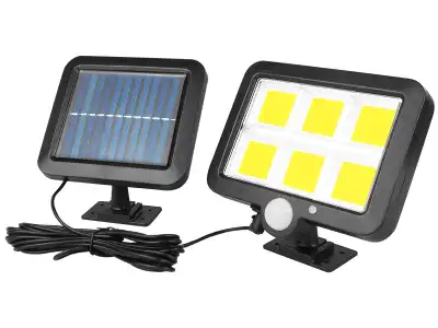 PS Lampa solarna z czujnikiem ruchu i zmierzchu, 120 x LED.