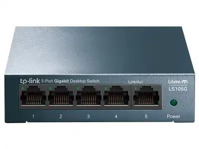 Przełącznik switch TP-Link typu desktop, 5 portów 10/100/1000Mb/s TL-LS105G