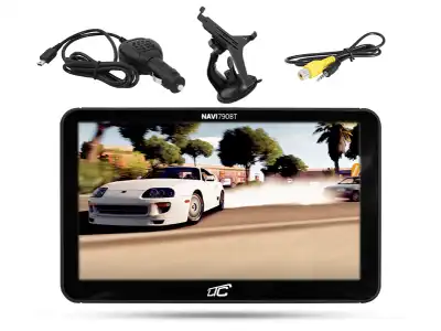 PS Nawigacja GPS LTC 7" NAVI790BT, bluetooth, AVin, 256MB/8GB Rozdz.LCD 800x480 ( bez mapy)