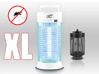 PS  LTC Lampa owadobójcza UV na komary 11W 40m2, biała.