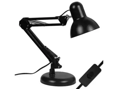 Lampka biurkowa E27 MT-811 czarna