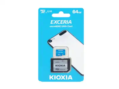 PS Karta pamięci 64 GB microSD Kioxia Exceria (M203).