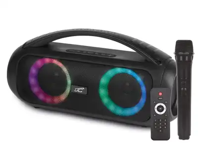 Głośnik Bluetooth Boombox LTC z mikrofonem i pilotem 2x3``