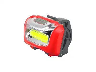 LTC Lampka do roweru przednia 3W, LED COB, Orange.