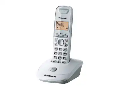 PS Panasonic telefon stacjonarny KXTG2511, biały.