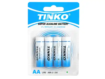 Bateria alkaliczna TINKO LR6 4szt/blister.