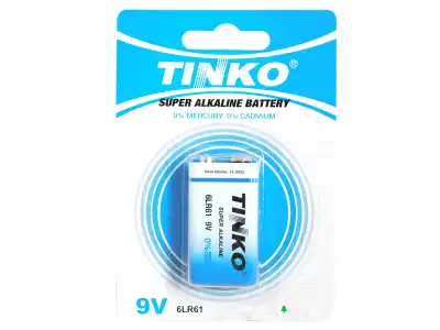 Bateria alkaliczna TINKO 6LR61 9V.
