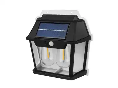 Lampa solarna ścienna 20W ,czujnik ruch,zmierzchu, akumulator 1500mAh