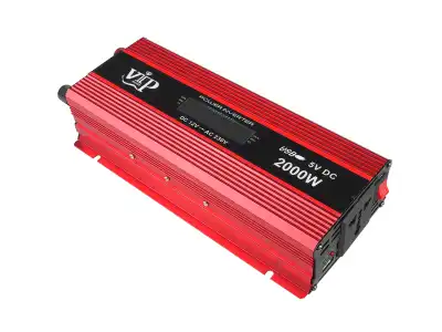 Przetwornica 12V/230V 2000W VIP POWER VP-2000D