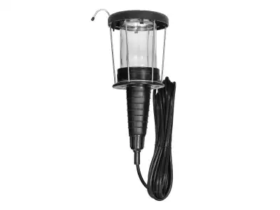 Lampa warsztatowa E27, max.60W, IP20,szklany klosz