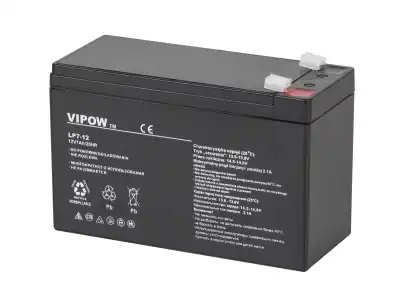 Akumulator żelowy VIPOW 12V 7.0Ah
