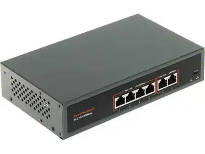 SWITCH POE APTI-POE0402-60W-ECO 4-PORTOWY