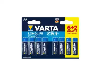 Bateria alkaliczna VARTA LR06 LONGLIFE 8szt./bl.