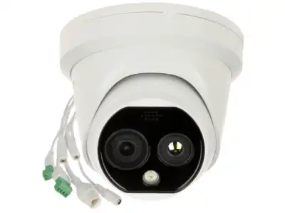 HYBRYDOWA KAMERA TERMOWIZYJNA IP DS-2TD1217-6/QA 6.2&nbsp;mm - 720p, 8&nbsp;mm - 4&nbsp;Mpx Hikvision