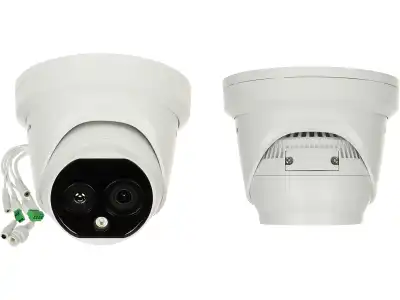 HYBRYDOWA KAMERA TERMOWIZYJNA IP DS-2TD1228T-2/QA(B) HeatPro 2.1&nbsp;mm - 720p, 2.2&nbsp;mm - 4&nbsp;Mpx Hikvision