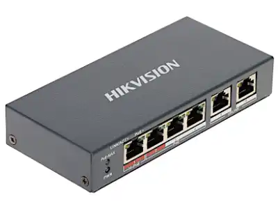 SWITCH POE DS-3E1106HP-EI 4-PORTOWY Hikvision