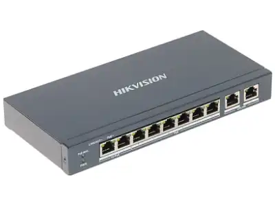 SWITCH POE DS-3E1310HP-EI 8-PORTOWY Hikvision
