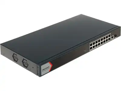 SWITCH POE DS-3E1518P-EI(V2) 16-PORTOWY SFP Hikvision