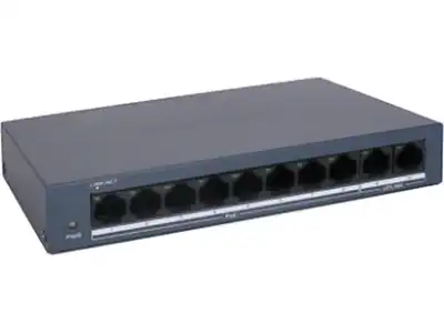 SWITCH POE DS-XS0110-P 8-PORTOWY Hikvision