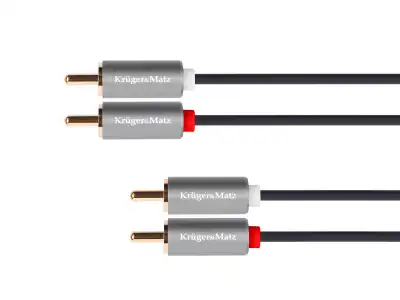 Kabel 2RCA-2RCA 5m Kruger&amp;Matz Basic