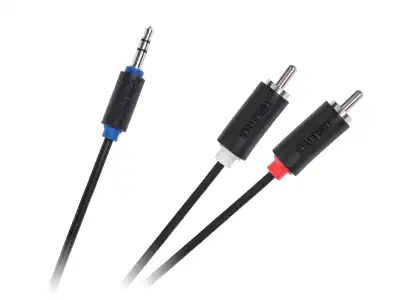 Kabel Jack 3.5-2RCA 10m Cabletech standard